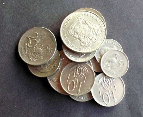 Coins RSA nickel mixed
