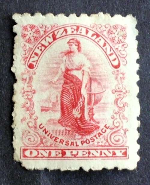 Stamp New Zealand 1901 1d unused SG42