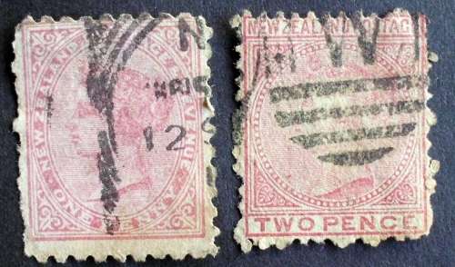 Stamp New Zealand Queen Vic. 1893 used