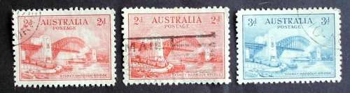 Stamp Australia 1932 Sydney Harbour Bridge used