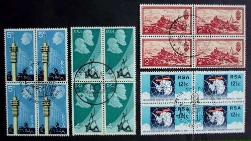 Stamp RSA SANAAE Antartic treaty 1971 mint