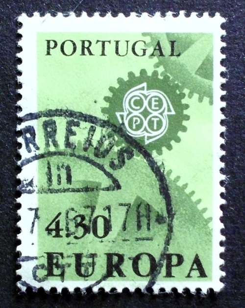 Stamp Portugal Cept 1967 Europa used