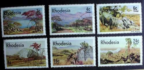 Stamp Rhodesia Landscapes 1977 SG106  cto