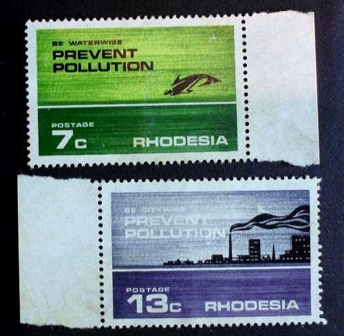 Stamp Rhodesia Pollution SG88 1972 mint