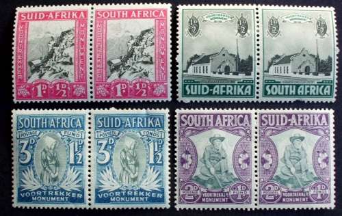 Stamp SA union 1933 SG18 Voortrekker mint