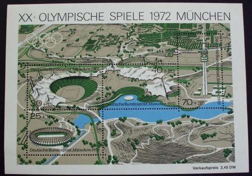 Stamps Germany Munchen 1972 Olympic Games MNH