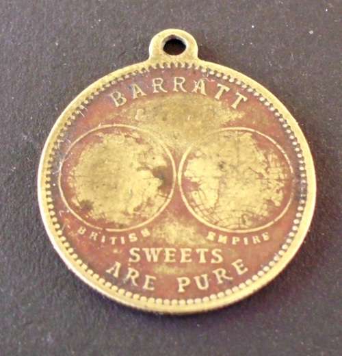 Medallion UK Barratts 1902 Coronation used
