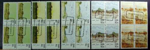 Stamp SWA 1973 scenery Adolf Jentsh mint cto