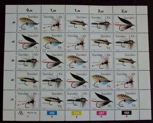 Stamp transkei sheets 1981 mnh