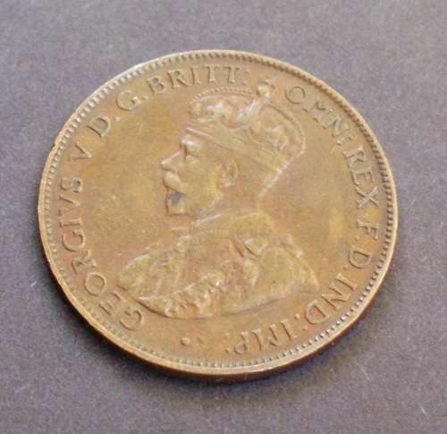 Coin Australia Half Penny 1932 vf