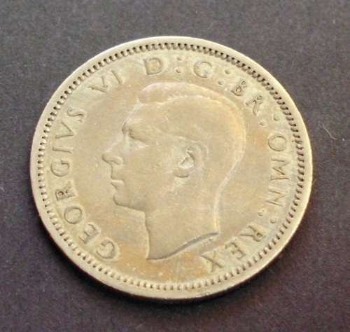 Coin UK 1951 Sixpence 1951 used vf