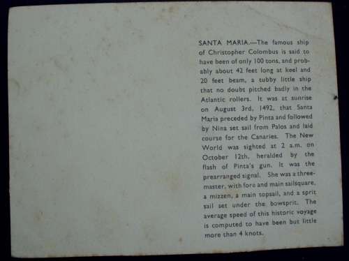 Original cards from shipbuilding hobby vintage