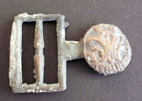 Belt buckle vintage Boy Scouts `Be Prepared` used