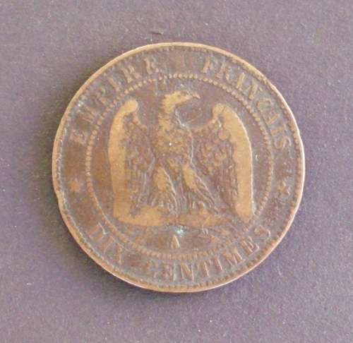 Coin France 10 Centimes 1855A