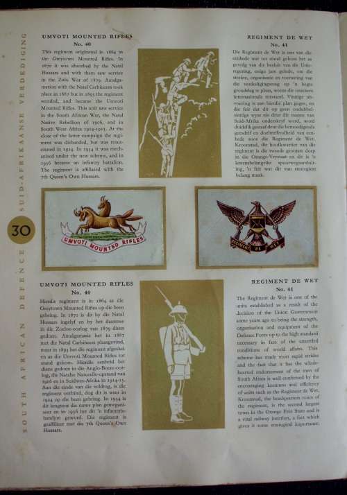 Book-stickers history `SA Defence force`