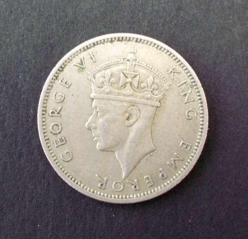 Coin Rhodesia 1 shilling 1947 ef