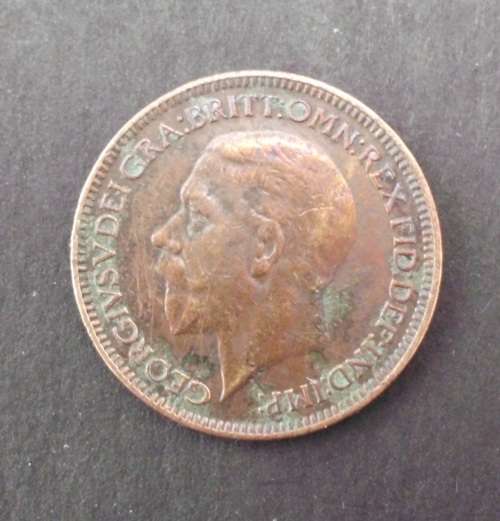 Coin Britain farthing 1934 fine