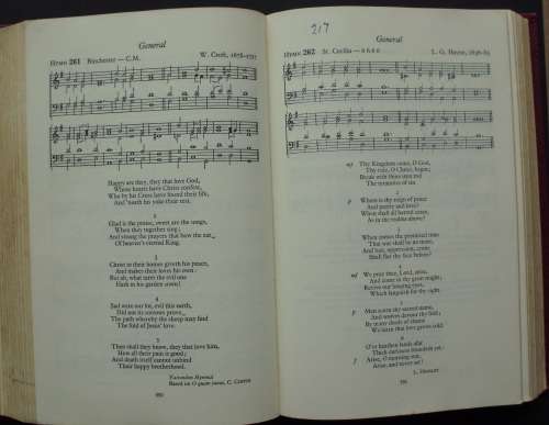 Bible/Book - `Hymns Ancient and Modern revised` 1950s