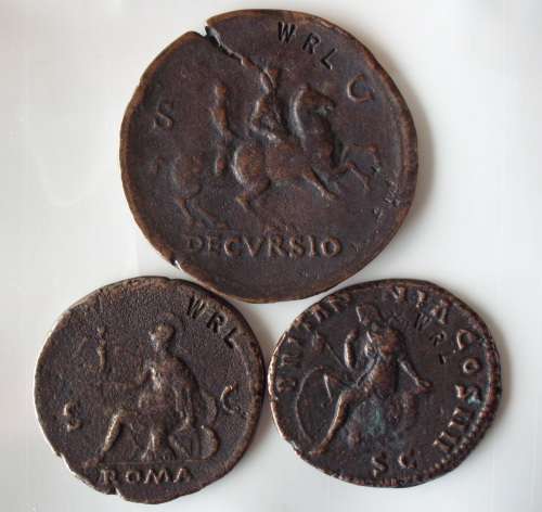 Coin Replicas x 3 mixed