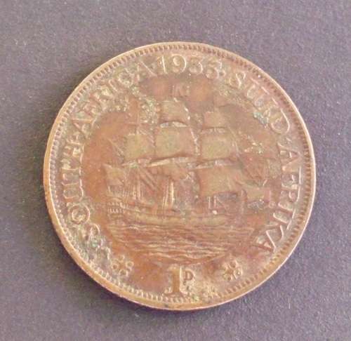 Coin SA Penny 1936 EF