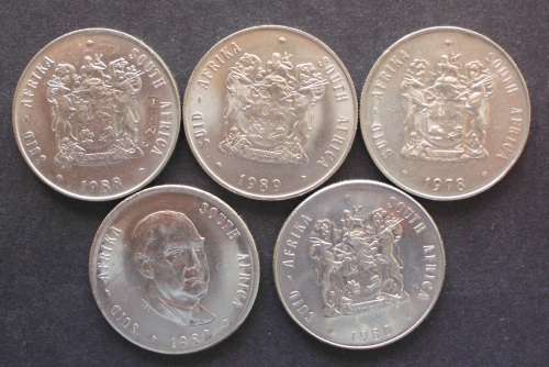 Coin RSA R1 x 5 mixed a