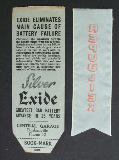 Bookmarks x 2 vintage