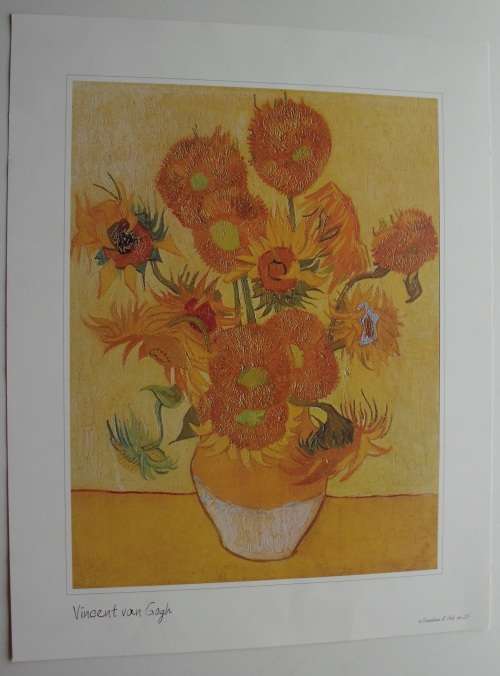 Print Van Gogh on Heavyweight Art paper unused