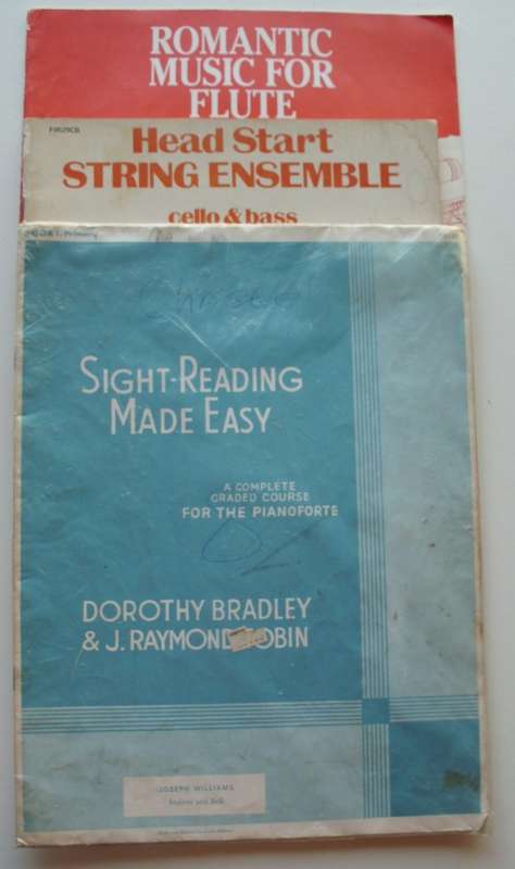 Music Sheets mixed lot