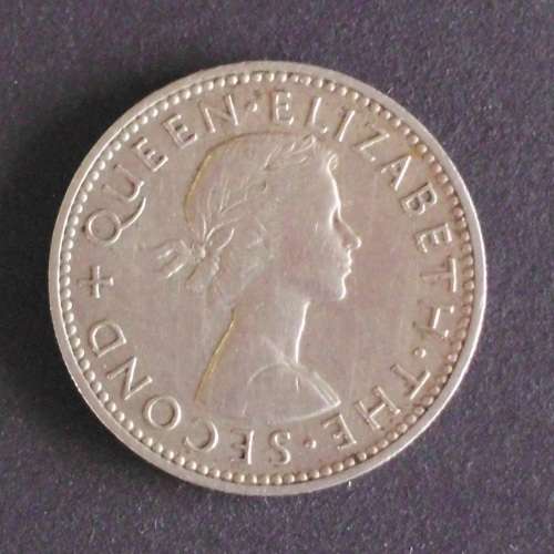 Coin Rhodesia and Nyasaland 1 shilling EF