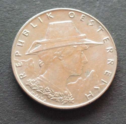 Coin Austria 1924 1000 kronen VF