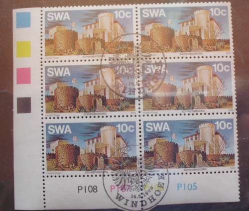 Stamp SWA Schwerinsburg 1976 cto