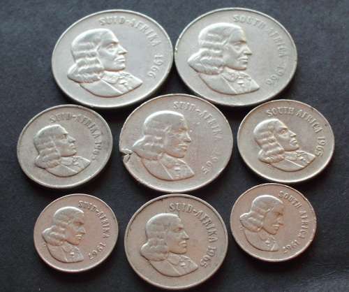 Coin SA mixed lot 1965/67 A
