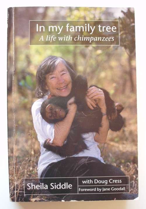 Books x 2 -  Jane Goodall - A life with chimpanzees/Harvest for Hope