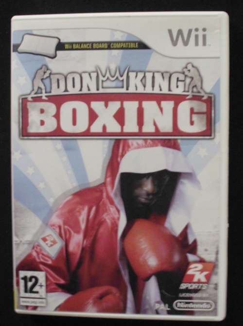 Wii game `Don King Boxing`