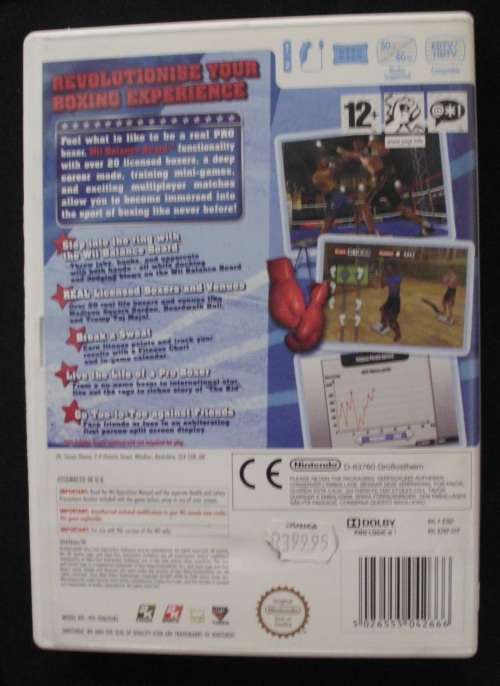 Wii game `Don King Boxing`