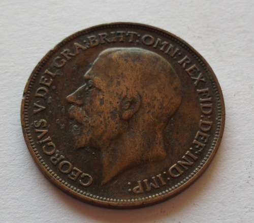 Coin UK Penny 1916 EF A