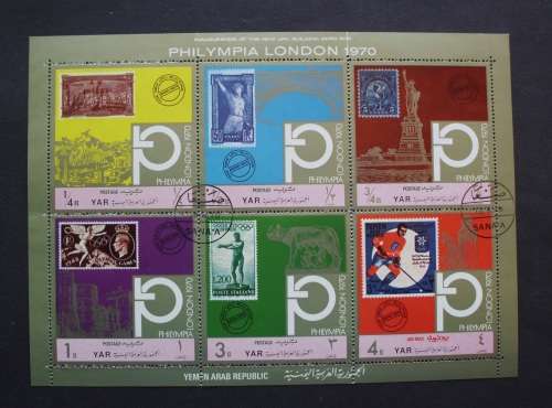Stamp - Sheets - 9 various - cto