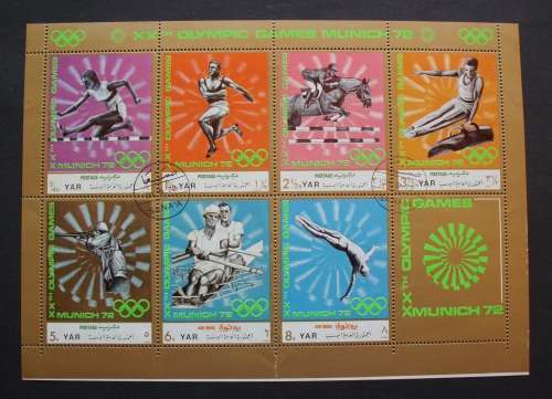 Stamp - Sheets - 9 various - cto
