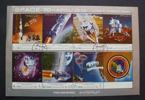 Stamp - Sheets - 9 various - cto
