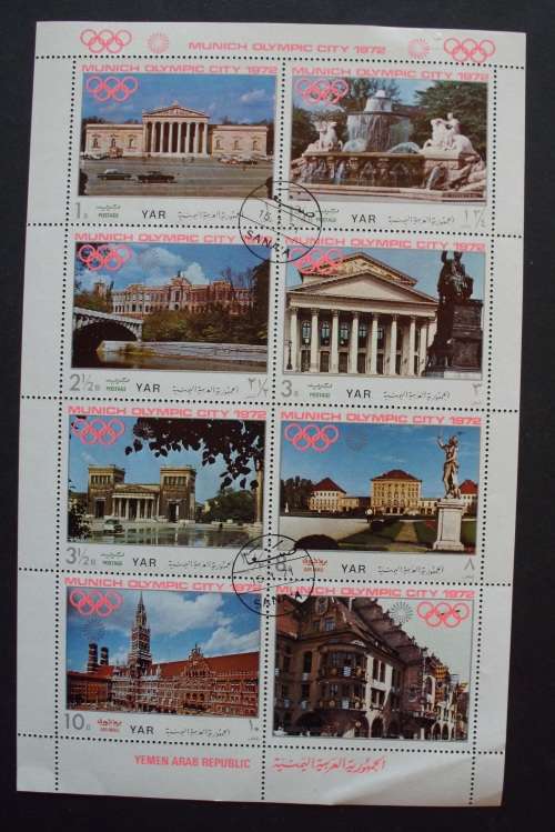 Stamp - Sheets - 9 various - cto