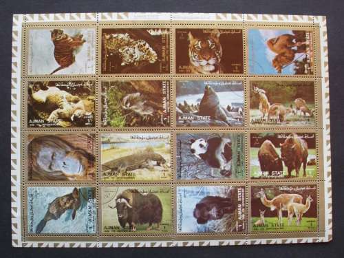 Stamp - Sheets - 9 various - cto