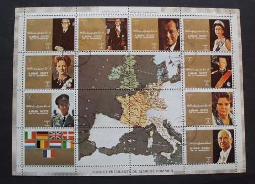 Stamp - Sheets - 9 various - cto