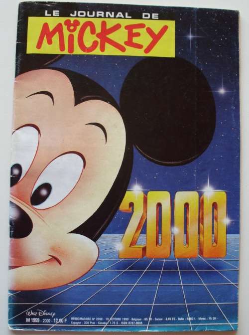 comic book - Le journal De Mickey - france 1980s/90s