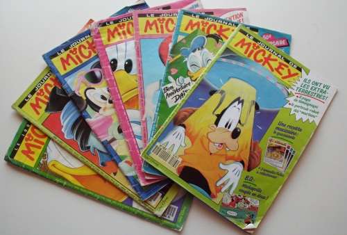 Comic book - Le journal De Mickey - France 1980s/90s
