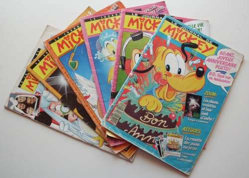 Comic book - Le journal De Mickey - France 1980s/90s