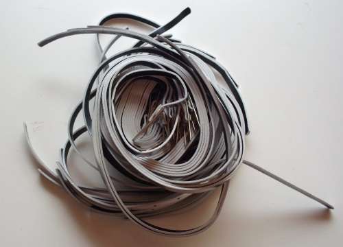 Ladies belts x 25 silver unused