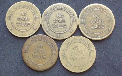 Tokens Wonderland x 5