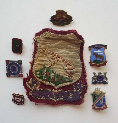 Pin badges bowling various vintage
