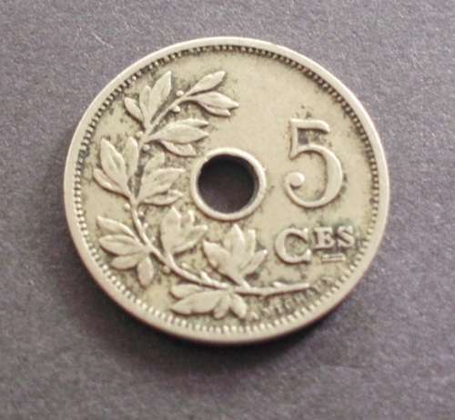 Coin - Belgium 1903 5 centime EF