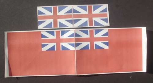 Flags UK small glue type